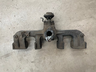 AMC 4.2L 258 Cast Iron 1 BBL Intake Manifold with EGR and No Power Steering for CJ FSJ (71-79)