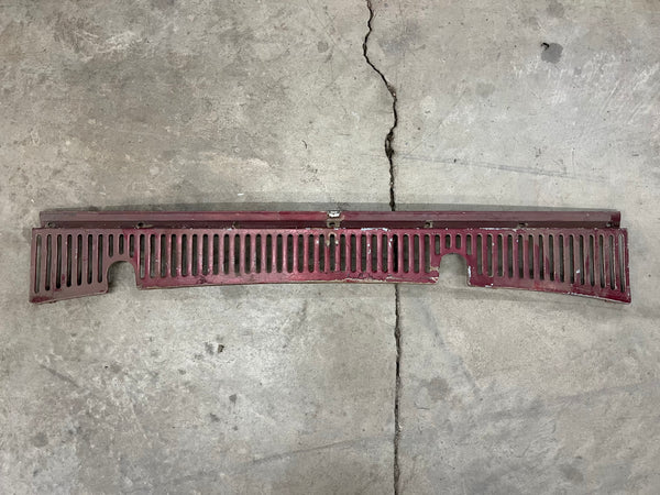 Burgundy Hood Cowl Vent for SJ Wagoneer J10 (76-91)