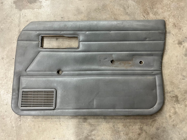 Cherokee XJ 4 Door (84-96) Front Passenger Door Panel - Grey