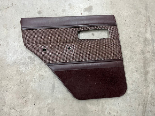 Cherokee XJ (84-96) Driver Rear Door Panel - Burgundy
