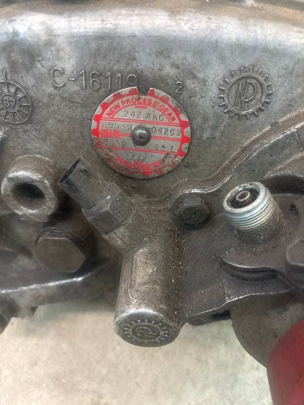 53004269 242 SYE Transfer Case 21 Spline Cherokee XJ 87-89