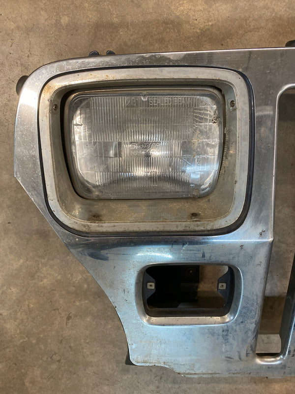 Wrangler YJ (87-95) Front Grille W/ Chrome - Dark Blue (PCJ)
