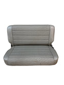 Rear P6 Style Fold and Tumble Seat for Jeep Wrangler YJ (87-95) - Charcoal (SA)