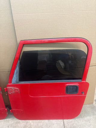 Full Doors for Jeep Wrangler TJ LJ (97-06) - Flame Red (PR4)