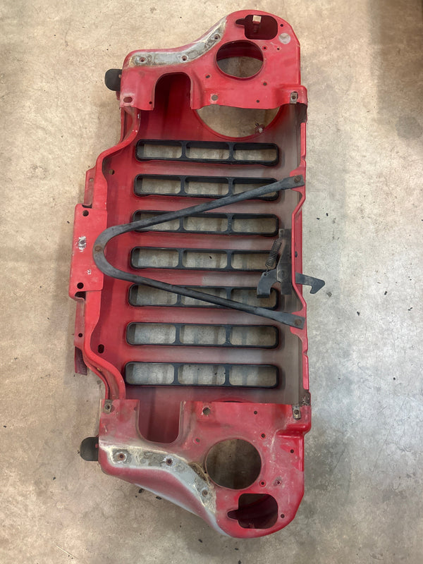 Wrangler TJ (97-06) Front Grille - Flame Red (PR4)