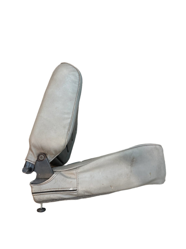 Rear P6 Style Fold and Tumble Seat for Jeep Wrangler YJ (87-95) - Charcoal (SA)