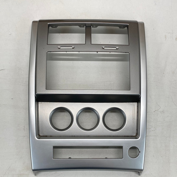 1BV201ZAAB Silver Center Dash Bezel for Jeep Liberty KK (08-10)