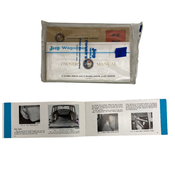 1967 UNOPENED Jeep Wagoneer J-100 Owner's Manual OM-1060 1