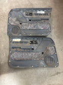 Jeep Cherokee XJ (97-01) Manual Front Door Panel SET - Mist Gray