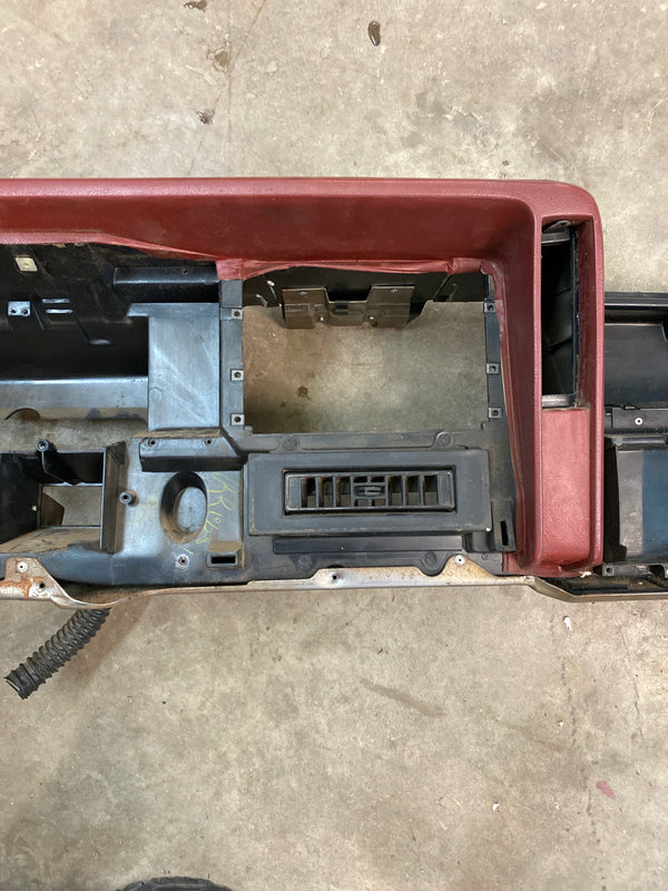 Garnet Dash Panel 84-96 Jeep Cherokee XJ, Comanche MJ