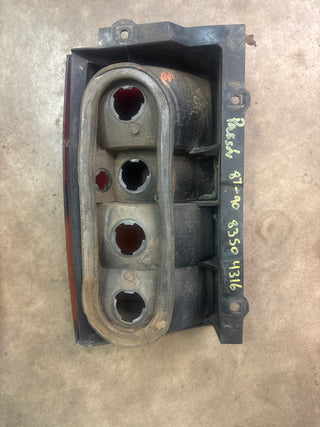 Passenger's Side Tail Light for Jeep XJ 87-90 (84-96) - 83504316