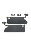 Sun Visor SET - BLACK for Jeep Wrangler JK 07-09