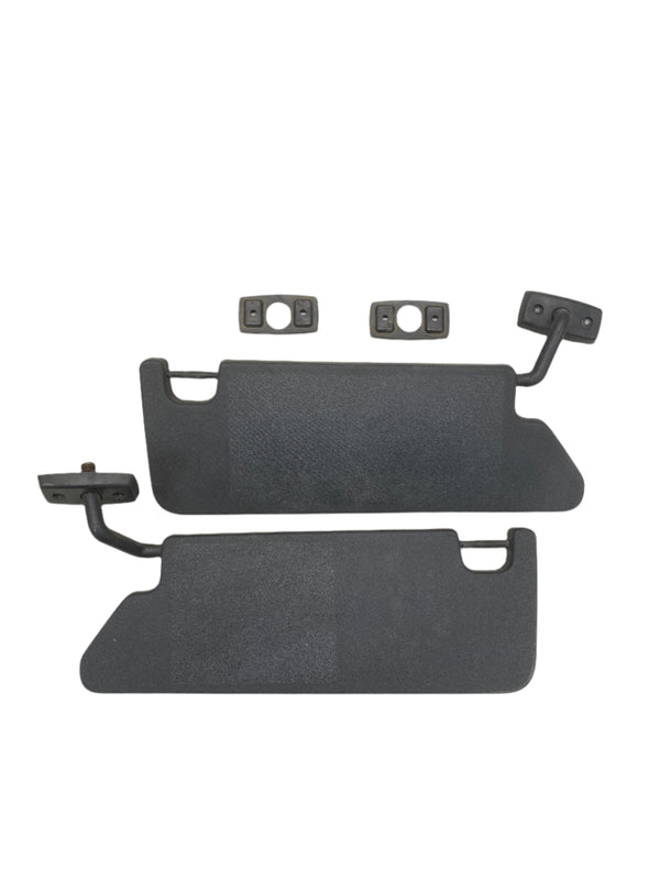 Sun Visor SET - BLACK for Jeep Wrangler JK 07-09
