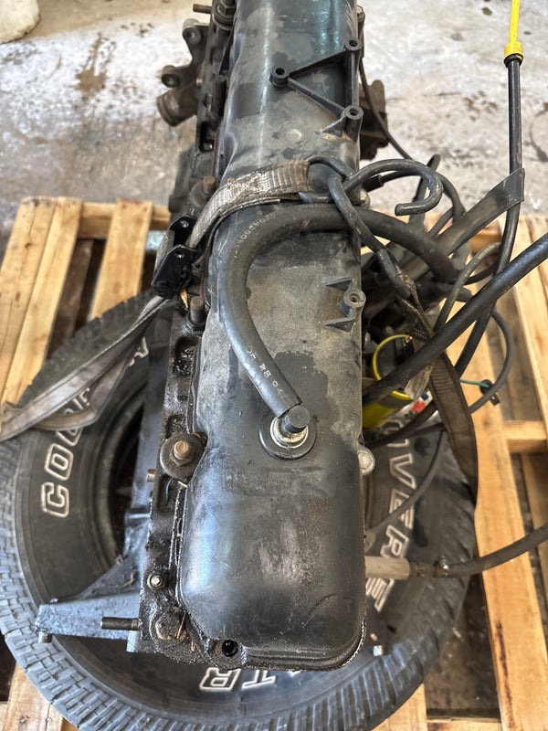 4.2L 258 Long Block Engine Running for Jeep CJ7, CJ8, YJ 81-88