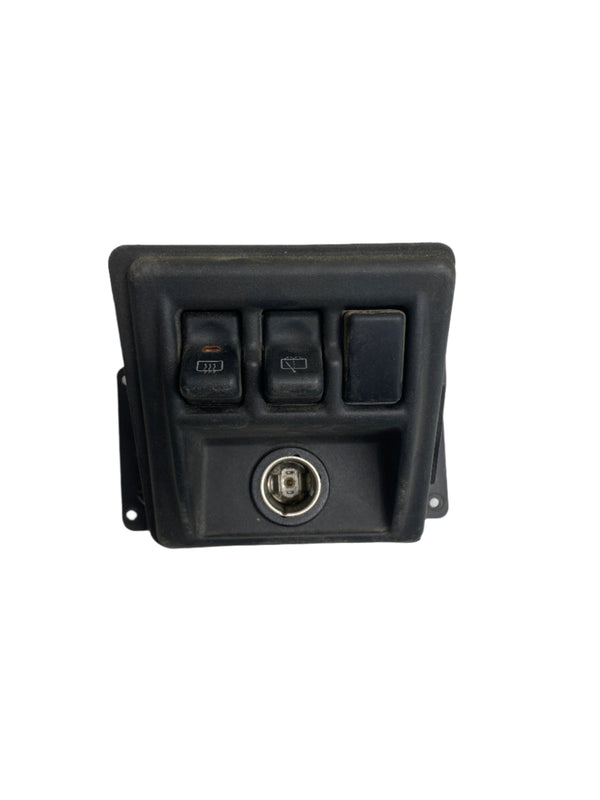 56007314AD Cigar Lighter, Defrost, Wiper Bezel for Jeep Wrangler TJ (97-02)