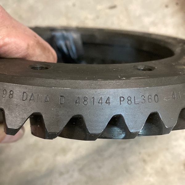 5012841AA Dana 44 3.73 Ring and Pinion 3.73 Gear Ratio for 99-01 Grand Cherokee WJ