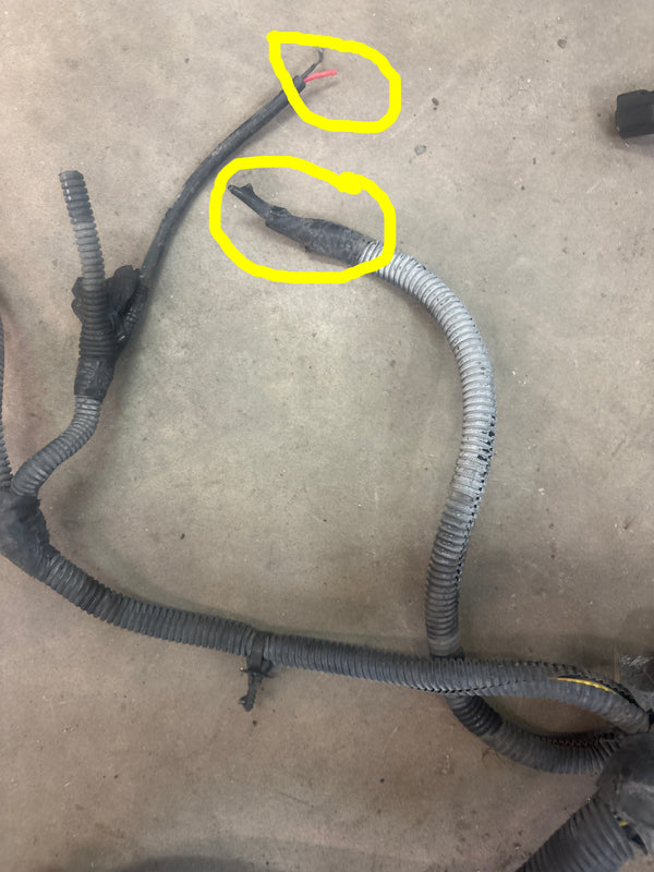 68030056AA Chassis Wire Harness for Jeep Wrangler JKU (2008) Rubicon - MODIFIED