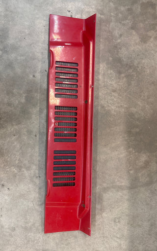 Flame Red Hood Cowl 3 Vent with Screen for Wrangler TJ (97-06)