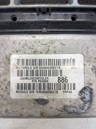 04886886 - 1997 Wrangler TJ 2.5L Engine Control Module Computer