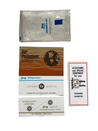 1967 Jeep Wagoneer J-100 Owner's Manual FULL SET OM-1060 1