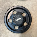 52000153 BLEMISHED Black Center Cap Jeep Wrangler YJ TJ, Cherokee XJ