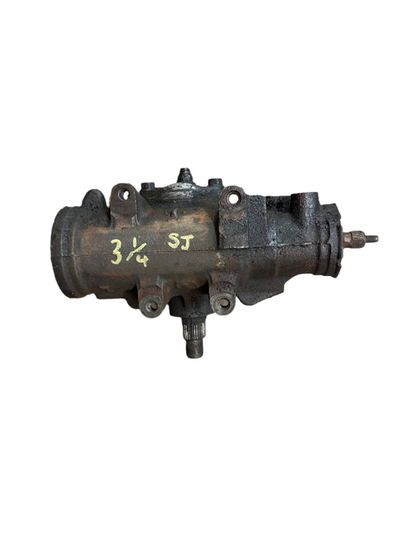 4-Hole, Stub Shaft, 3 1/4 Turns, #76 Steering Gear Box for Jeep SJ. YJ (80-95)