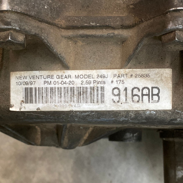 52098916 NV 249 Transfer Case Jeep Grand Cherokee ZJ (9398) FN Jeep