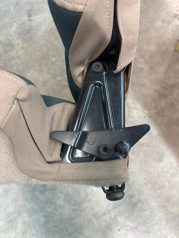 Rear M5 Bench Seat for Wrangler TJ (97-02) - Camel / Dark Green (KG) Sahara