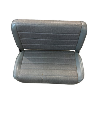 Rear P6 Style Fold and Tumble Seat for Jeep Wrangler YJ (87-95) - Charcoal (XS)