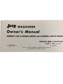 1967 Jeep Wagoneer J-100 Owner's Manual FULL SET OM-1060 1