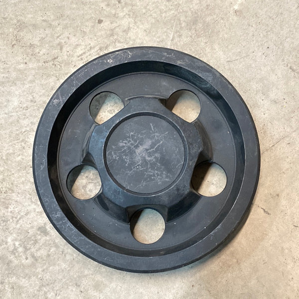 52000153 BLEMISHED Black Center Cap Jeep Wrangler YJ TJ, Cherokee XJ