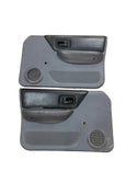 Jeep Cherokee XJ (97-01) Manual Front Door Panel SET - Mist Gray