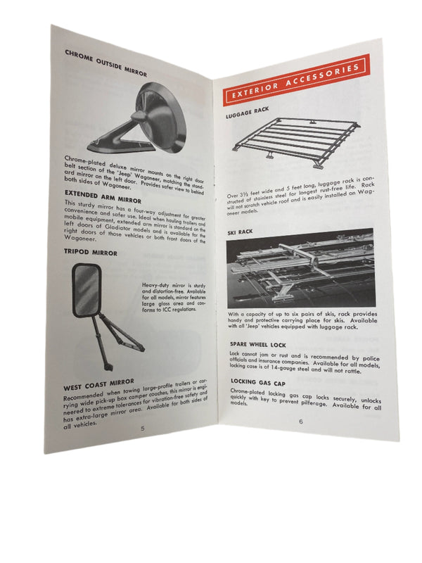1967 Jeep Wagoneer J-100 Owner's Manual FULL SET OM-1060 1
