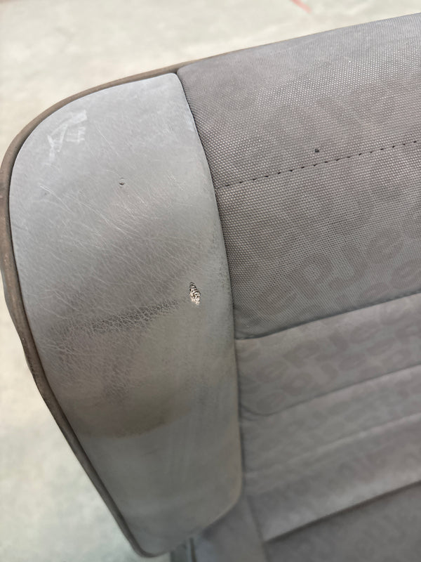 Rear P6 Style Fold and Tumble Seat for Jeep Wrangler YJ (87-95) - Charcoal (SA)