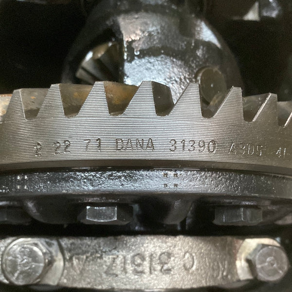 Dana 27 Complete Axle Housing 3.73 Willys CJ, SJ, C101 (66-73)