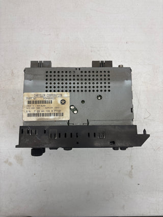 04858531 AM/FM Cassette Radio (RAS) for Jeep Cherokee XJ (97), Wrangler TJ (97-98)