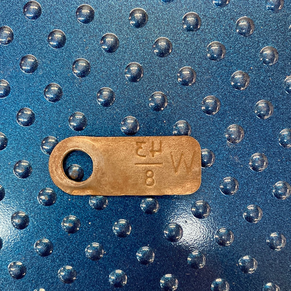 43/8 Ratio ID Tag for Dana 25 / 27 Axles (Willys 41-55)