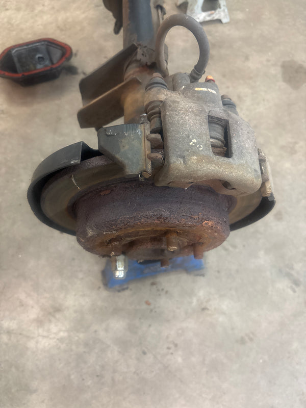 Dana 44 Rear Complete 4.10 Locker Axle Housing Jeep Cherokee XJ 84-01