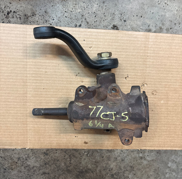 Aftermarket 0994509 Manual Steering Gear Box 6 1/4 Turns for Jeep CJ SJ C104 (65-86)