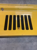 Hood Cowl Vent with Screen Solar Yellow for Wrangler TJ (97-06)