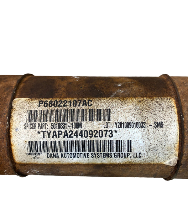 68022107AC REAR Drive / Prop Shaft for Jeep Wrangler JK (07-11)