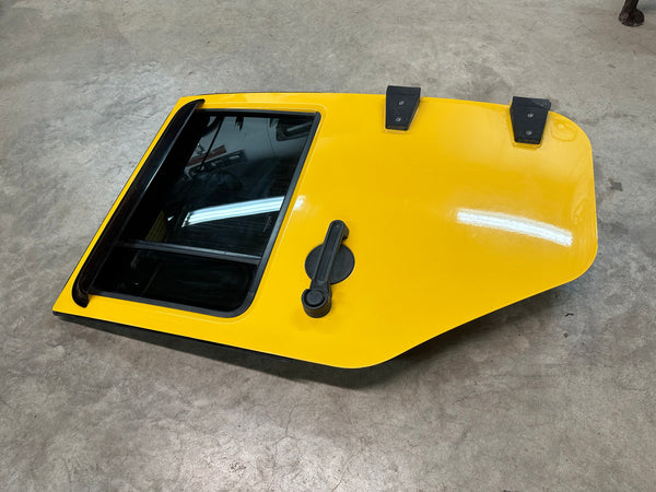 Wrangler JK 07-10 Complete Passenger Right Rear Door Detonator Yellow PYB
