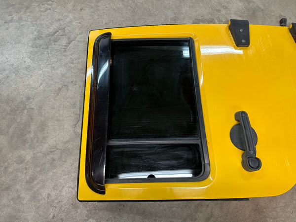 Wrangler JK 07-10 Complete Passenger Right Rear Door Detonator Yellow PYB