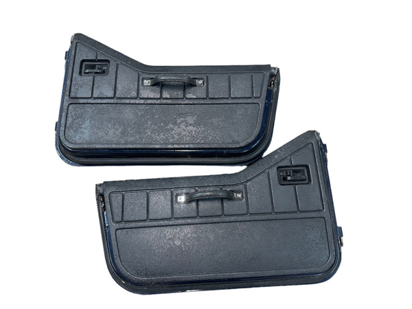 Set of Dark Blue PCJ Half Doors for Jeep Wrangler YJ 87-95
