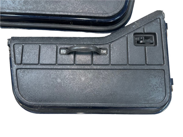 Set of Dark Blue PCJ Half Doors for Jeep Wrangler YJ 87-95