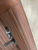 Jeep CJ Front and Rear Seat Set for 76-86 - Nutmeg Vinyl EB Style