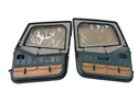 Jeep Wrangler YJ 87-95 Sahara Half Doors Set Hunter Green PG5