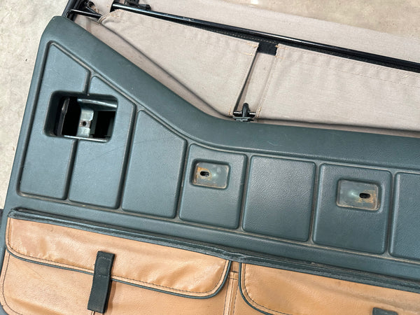 Jeep Wrangler YJ 87-95 Sahara Half Doors Set Hunter Green PG5