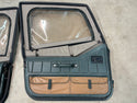Jeep Wrangler YJ 87-95 Sahara Half Doors Set Hunter Green PG5