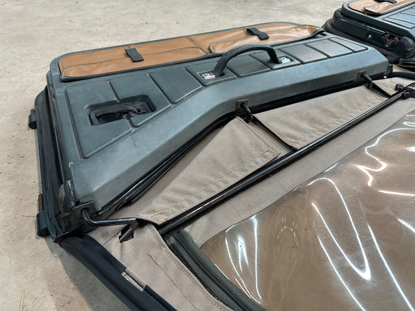 Jeep Wrangler YJ 87-95 Sahara Half Doors Set Hunter Green PG5